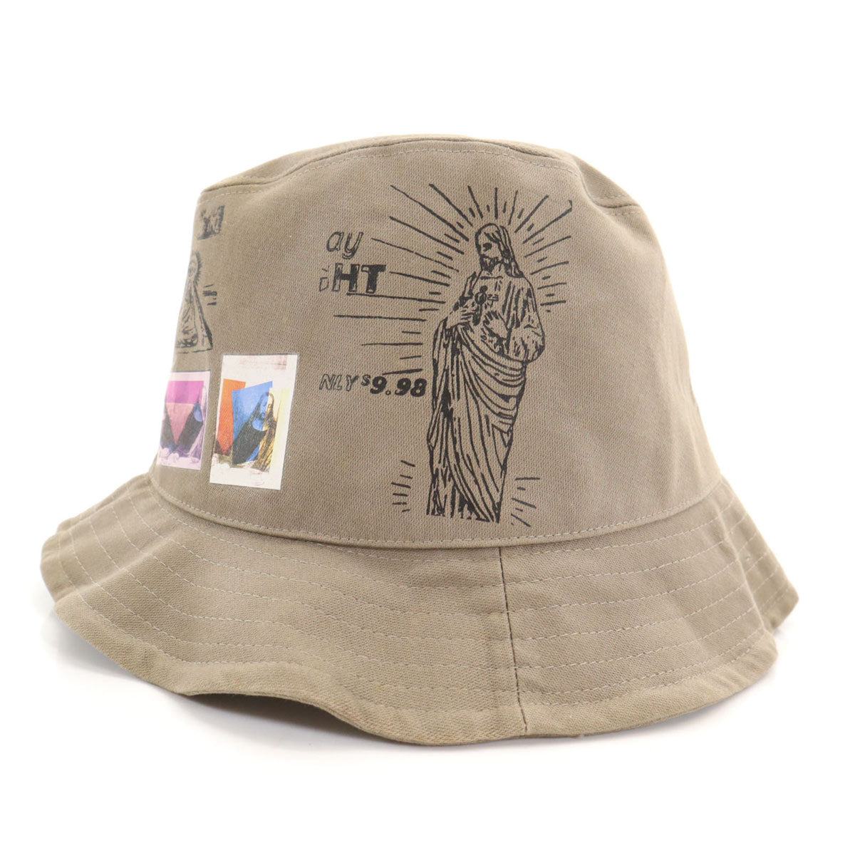 Andrew Warhola アンディウォーホル by CA4LA 日本製 キリスト ハット ベージュ系 アンディウォーホル メンズ