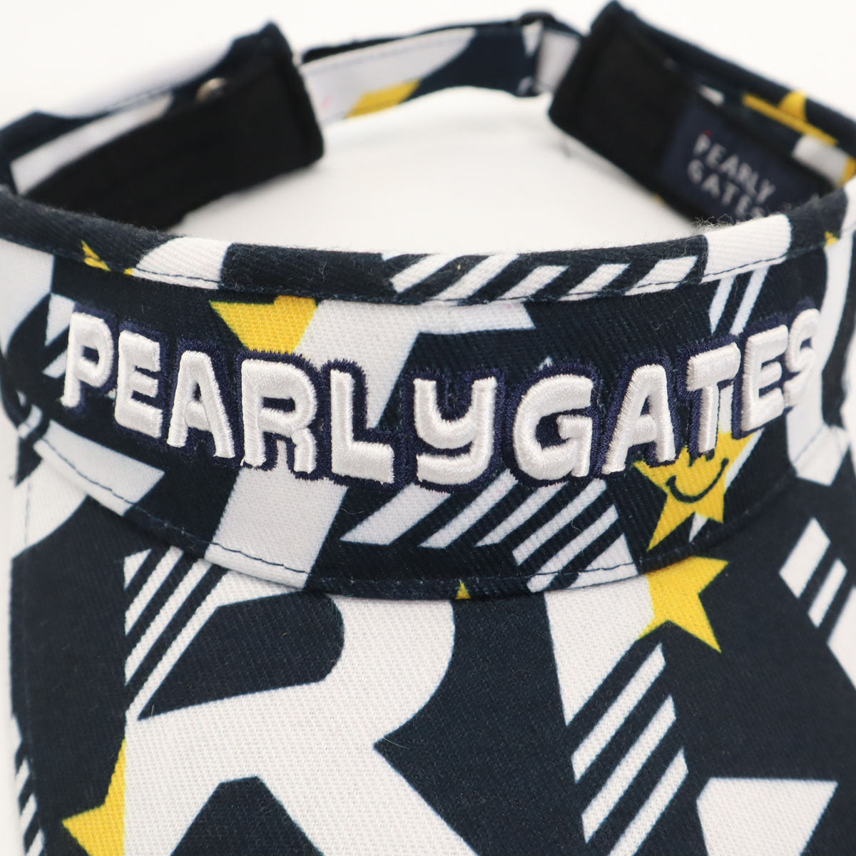 PEARLY GATES パーリーゲイツ ゴルフ サンバイザー ネイビー ゴルフ メンズ