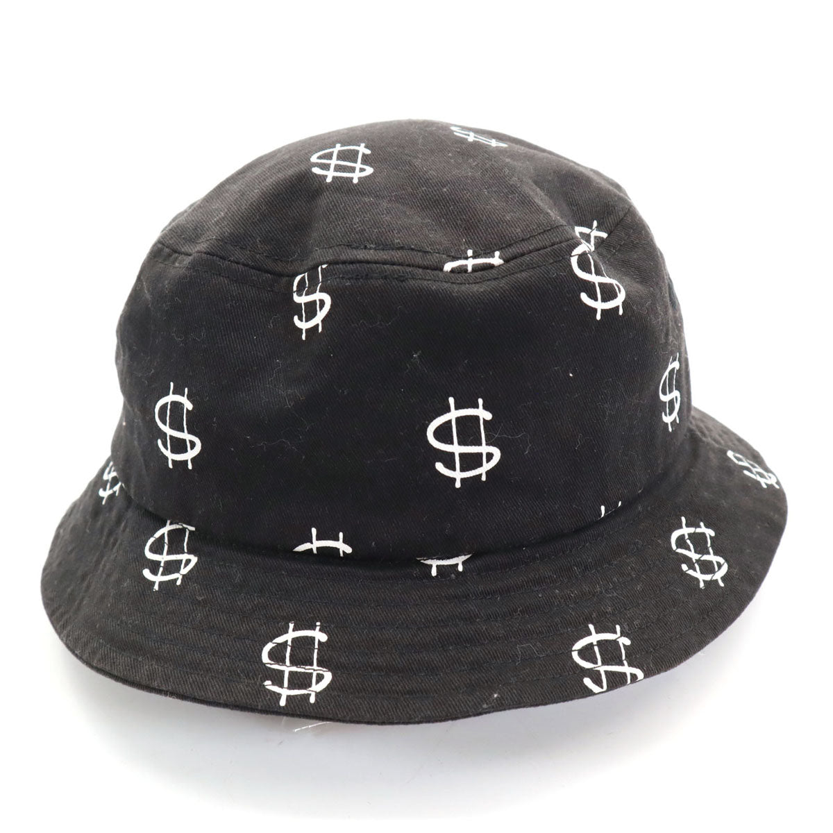 STUSSY ステューシー 総プリント バケット ハット L ブラック レディース