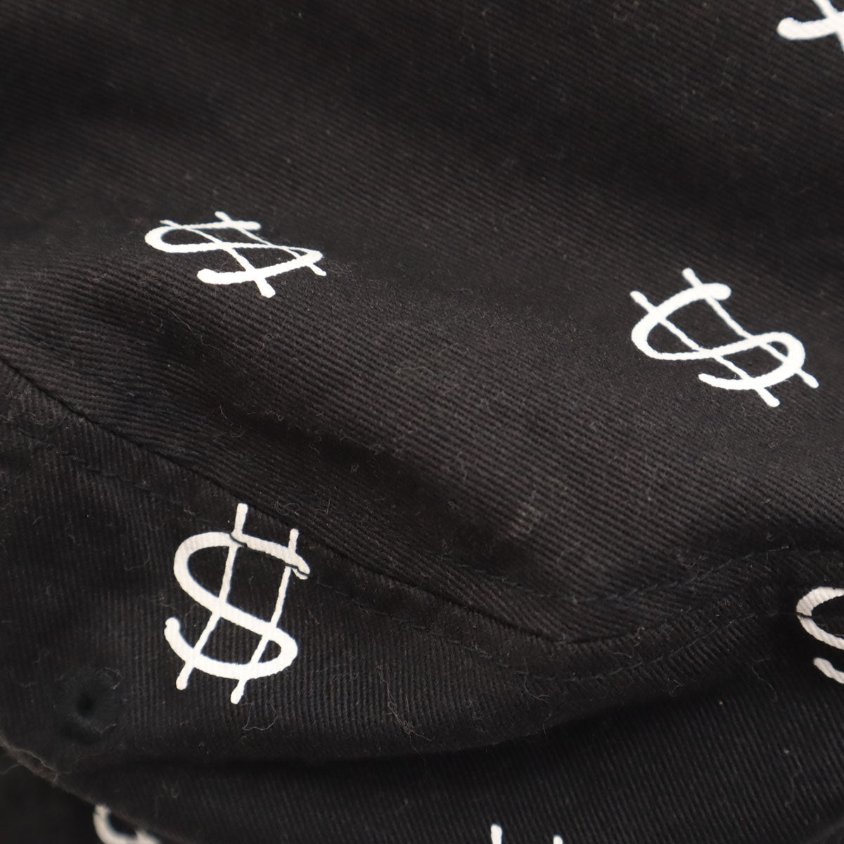 STUSSY ステューシー 総プリント バケット ハット L ブラック レディース