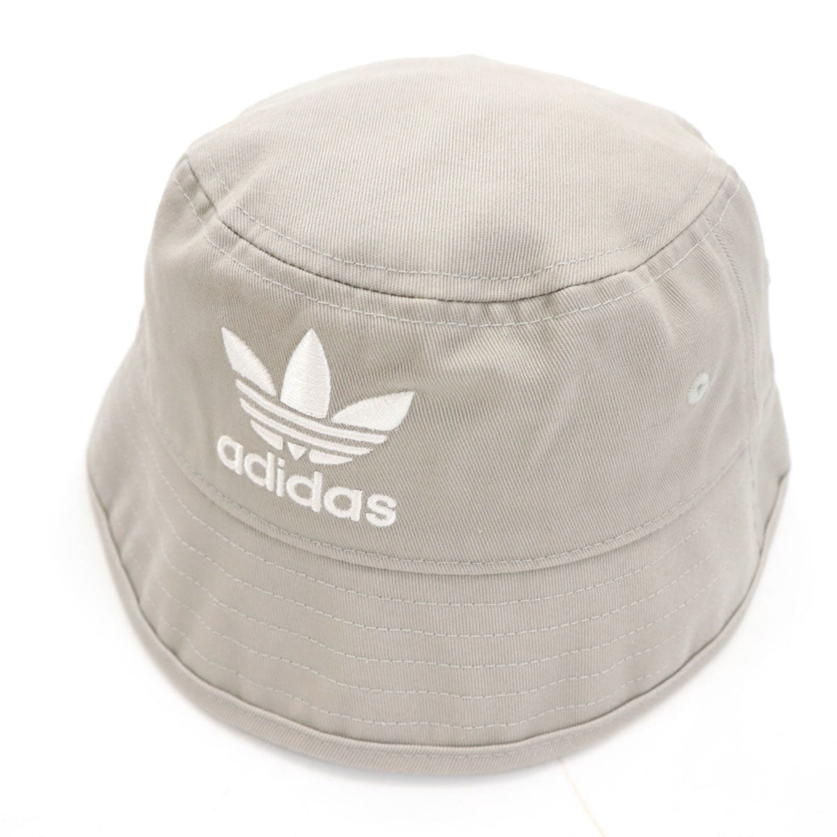 adidas アディダス トレフォイルロゴ刺繍 ハット F グレー キッズ