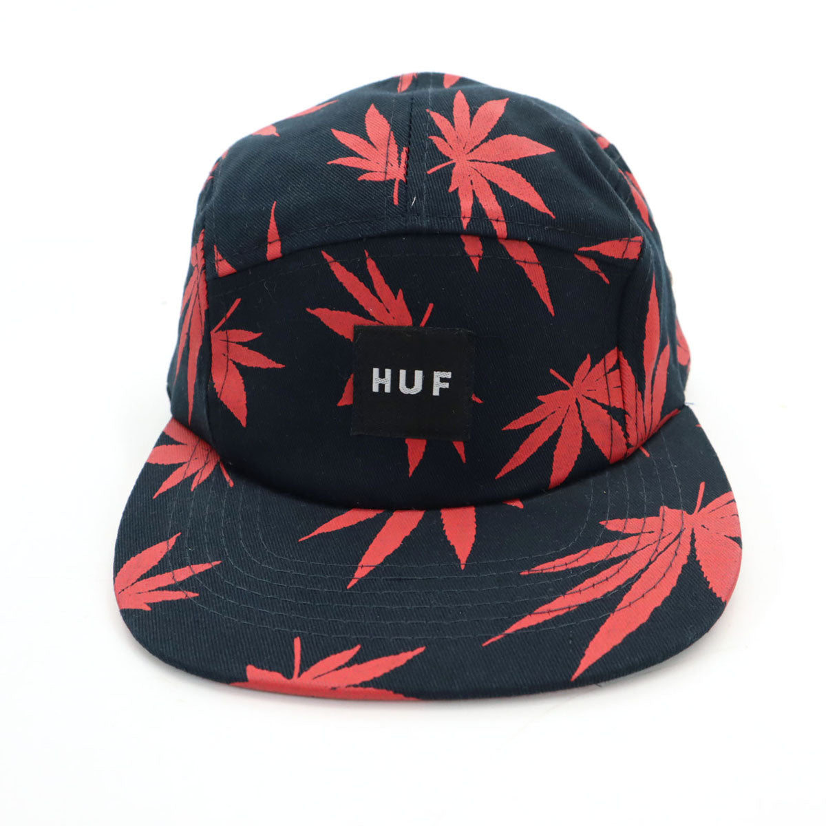 HUF ハフ 5パネル プラントライフ ジェット キャップ ネイビー 帽子 スナップバック メンズ