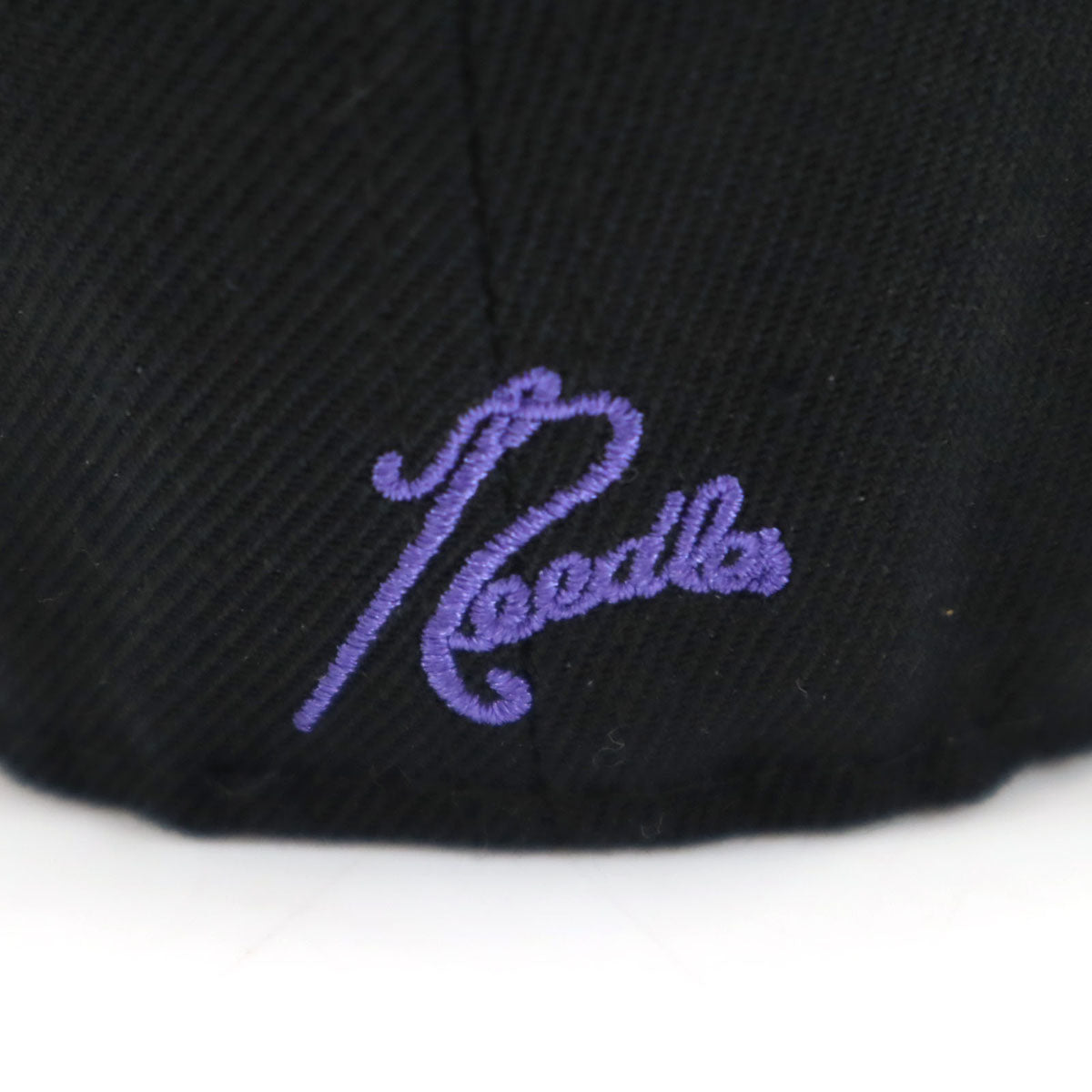 NEW ERA ニューエラ NEEDLES ニードルズ コラボ 59FIFTY キャップ 7 3/8 ブラック 帽子 メンズ