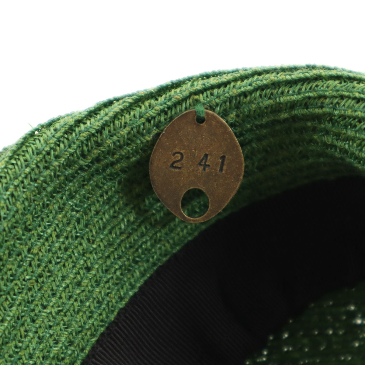 KAPITAL キャピタル ストロー ハンチング F グリーン系 レディース