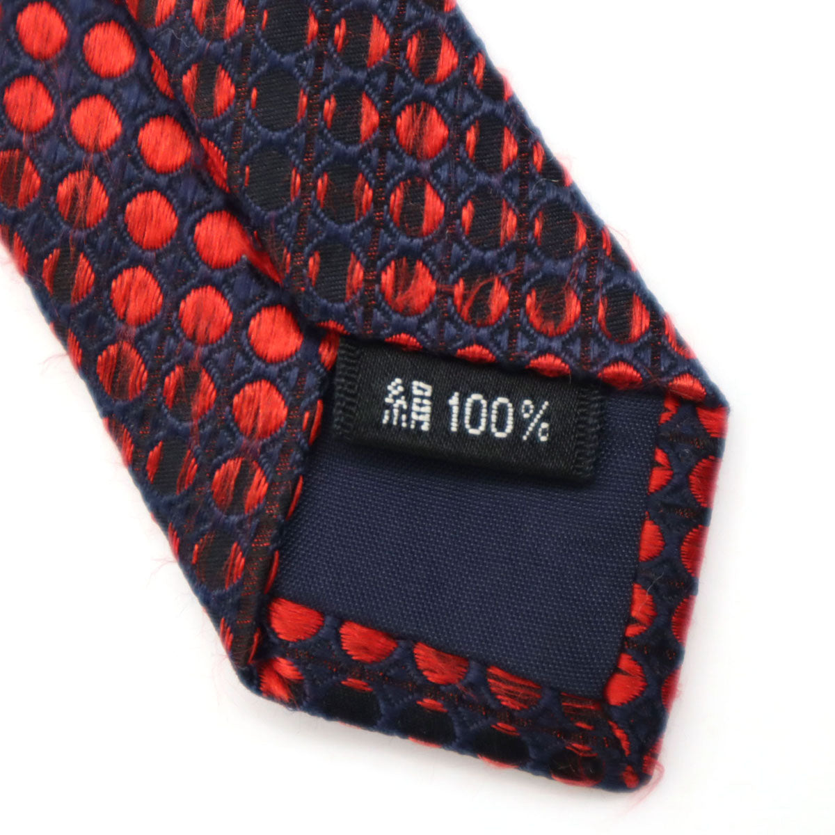 Paul Smith LONDON ポールスミス ロンドン バーズアイ柄 ネクタイ レッド メンズ