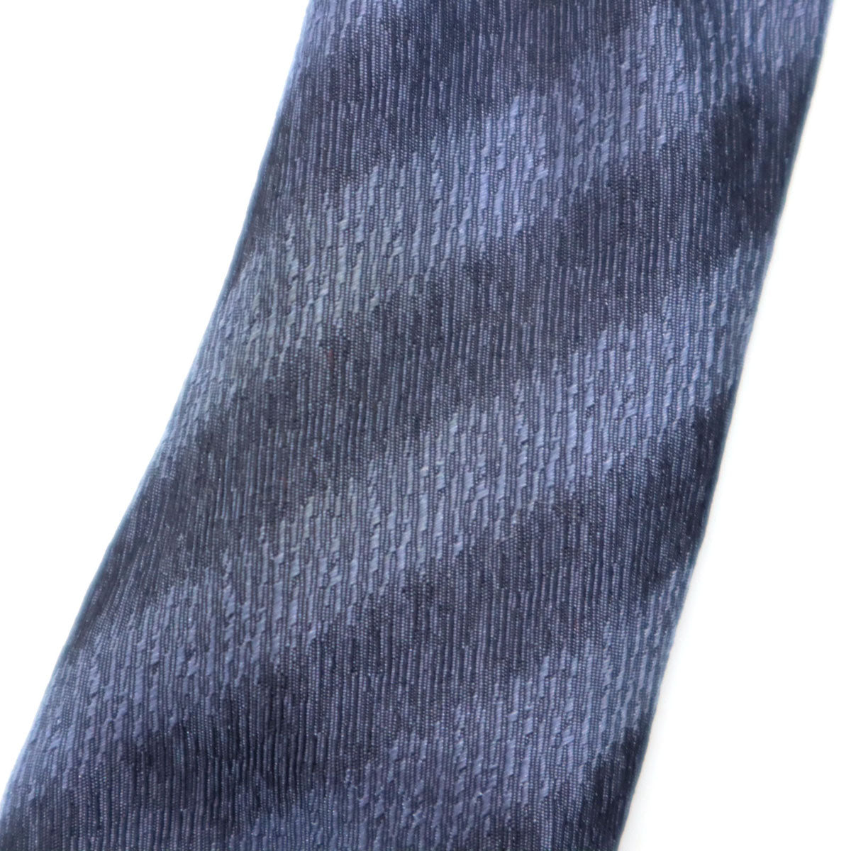 Christian Dior クリスチャンディオール フランス製 シルク 斜ストライプ柄 ネクタイ ネイビー メンズ