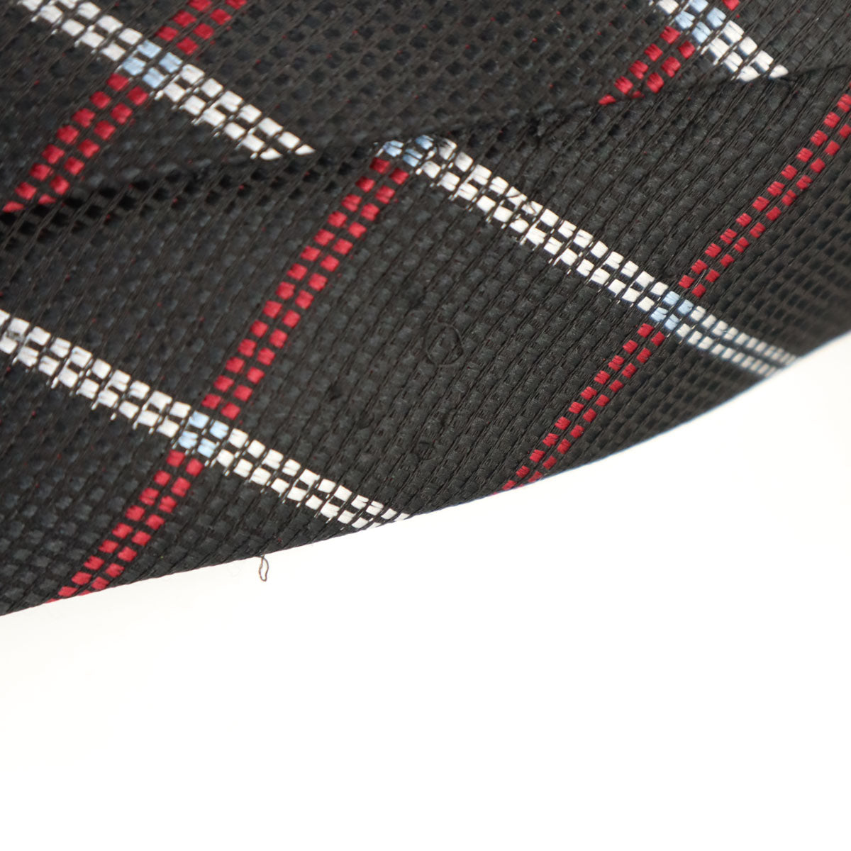 Paul Smith ポールスミス イタリア製 シルク チェック柄 ネクタイ ブラック系 メンズ