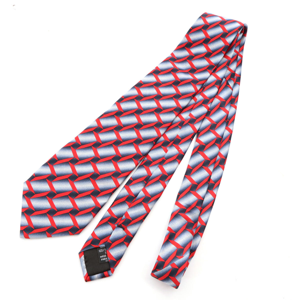 GIORGIO ARMANI ジョルジオアルマーニ イタリア製 シルク 総柄 ネクタイ レッド メンズ
