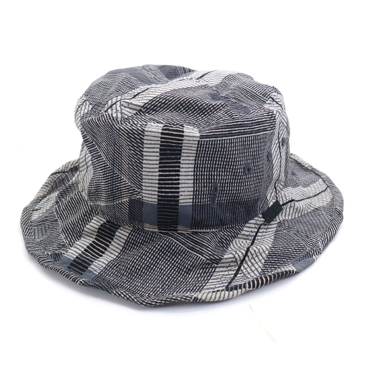 snowpeak スノーピーク 総柄 バケット ハット グレー 帽子 アウトドア UG-827 メンズ