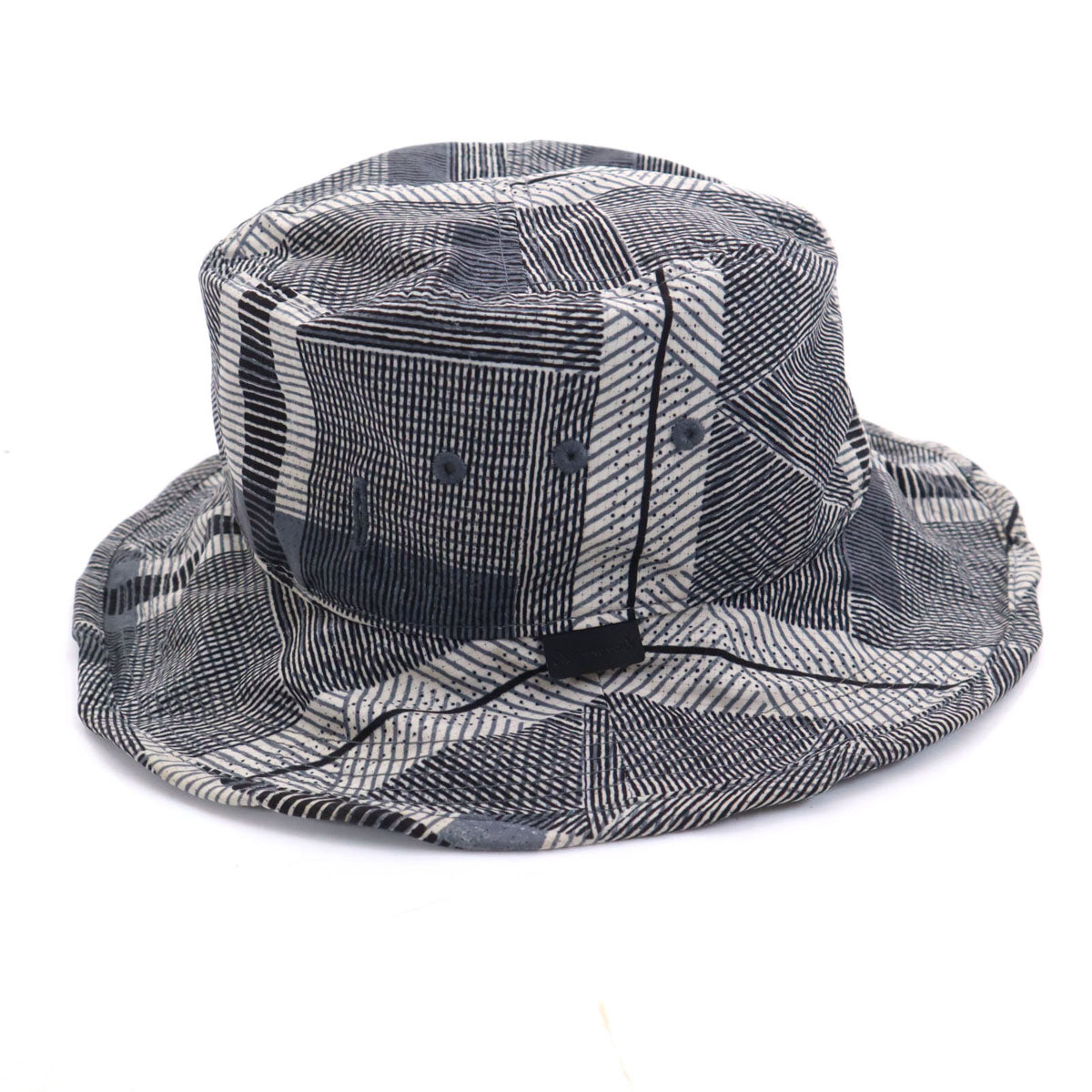 snowpeak スノーピーク 総柄 バケット ハット グレー 帽子 アウトドア UG-827 メンズ