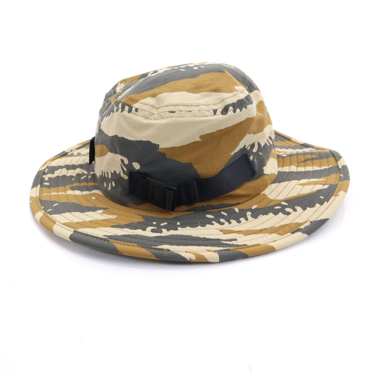 patagonia パタゴニア カモフラ柄 ボーイズ トリム ブリム ハット S ベージュ 帽子 迷彩 アウトドア 65931SP18 キッズ