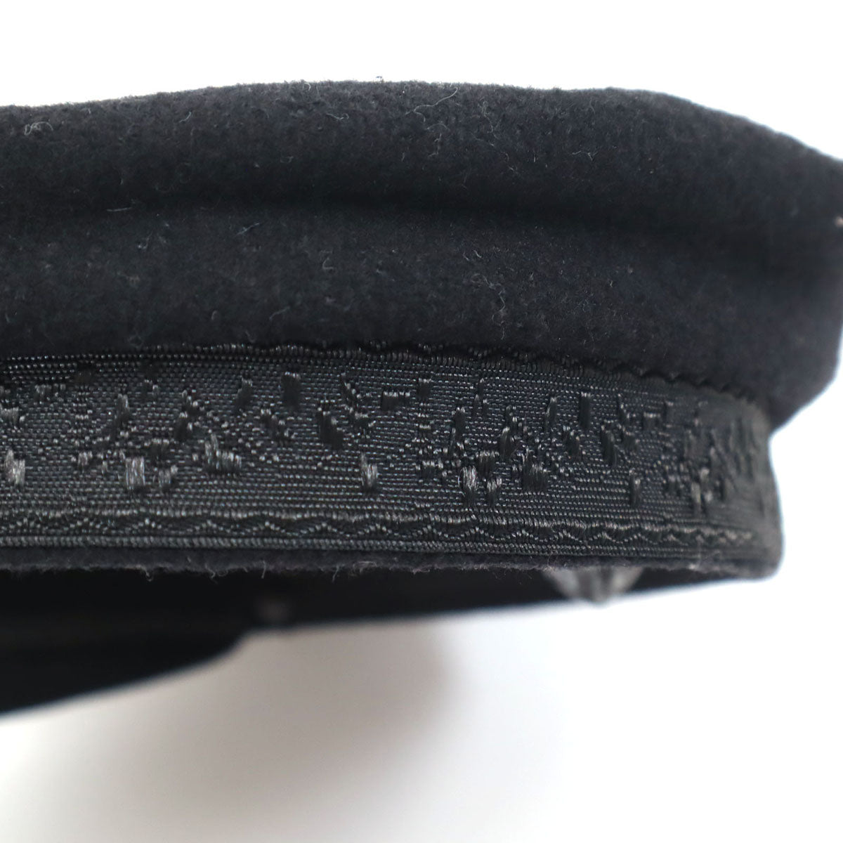 SAINT LAURENT サンローラン フランス製 キャスケット 60 ブラック 帽子 レディース