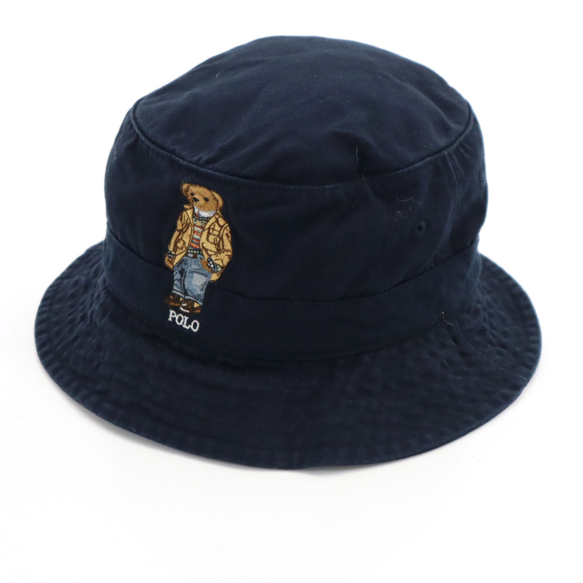 POLO RALPH LAUREN ポロラルフローレン ポロベア バケット ハット 58 ネイビー 帽子 レディース