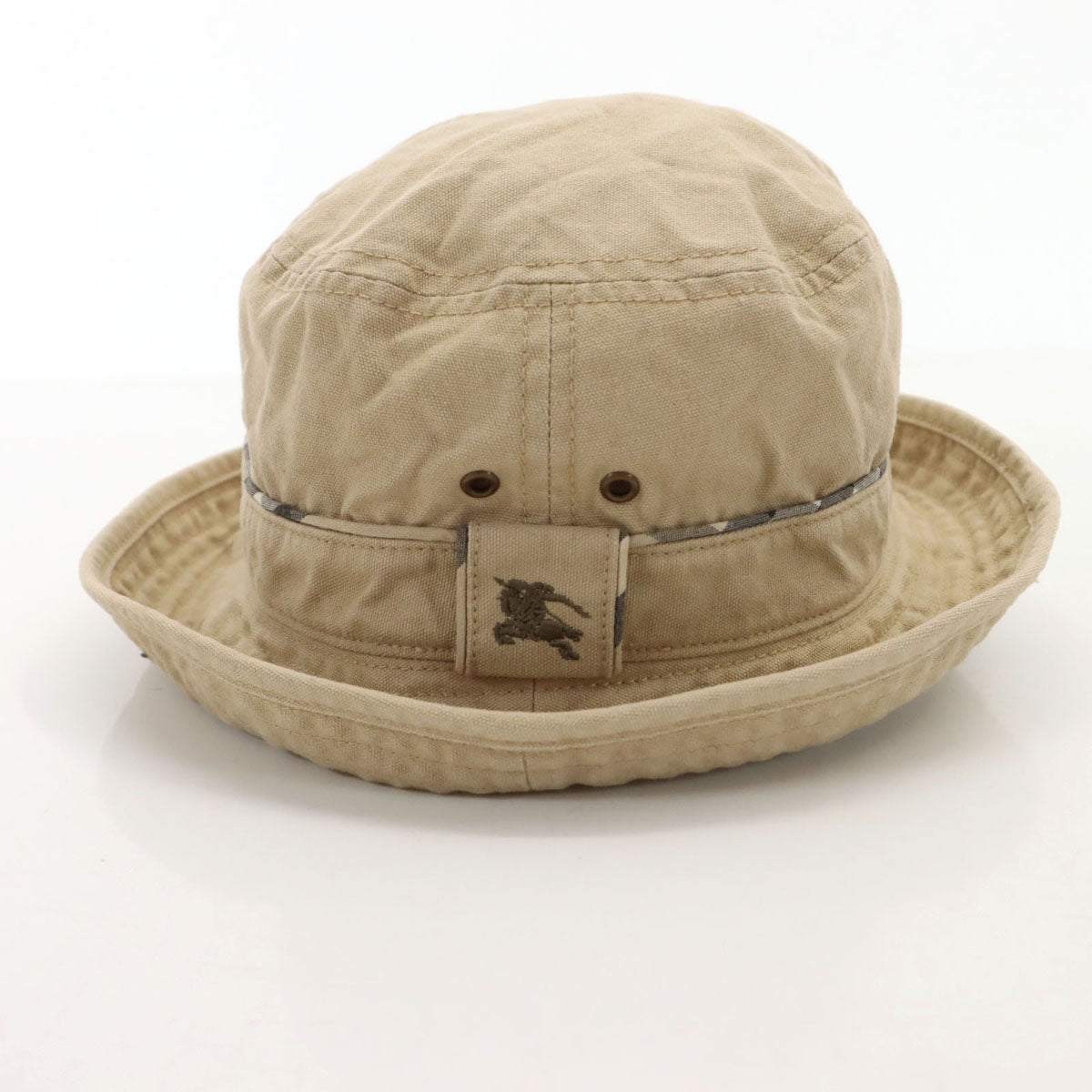 BURBERRY バーバリー 日本製 バケット ハット 52 ベージュ 帽子 三陽商会 キッズ