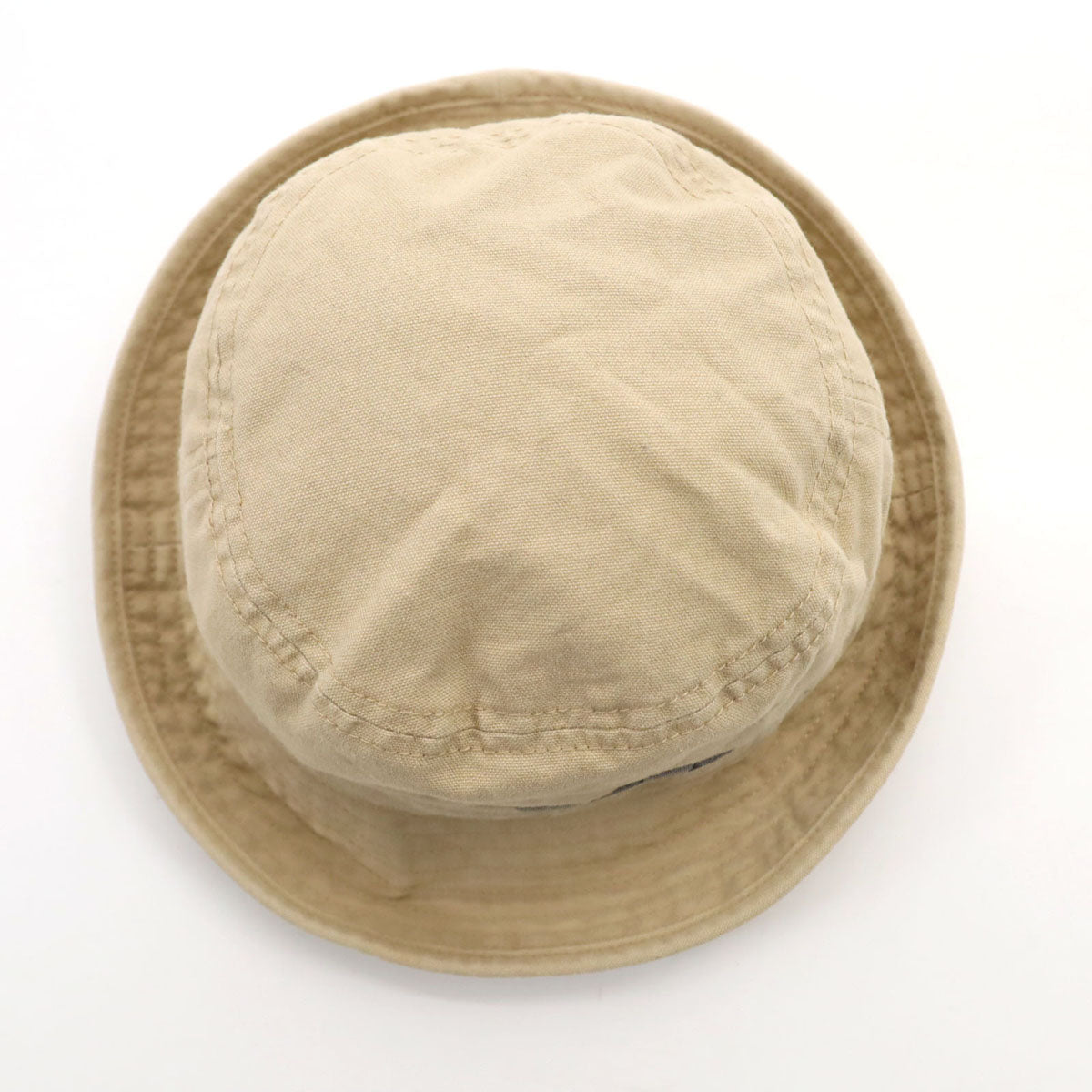 BURBERRY バーバリー 日本製 バケット ハット 52 ベージュ 帽子 三陽商会 キッズ