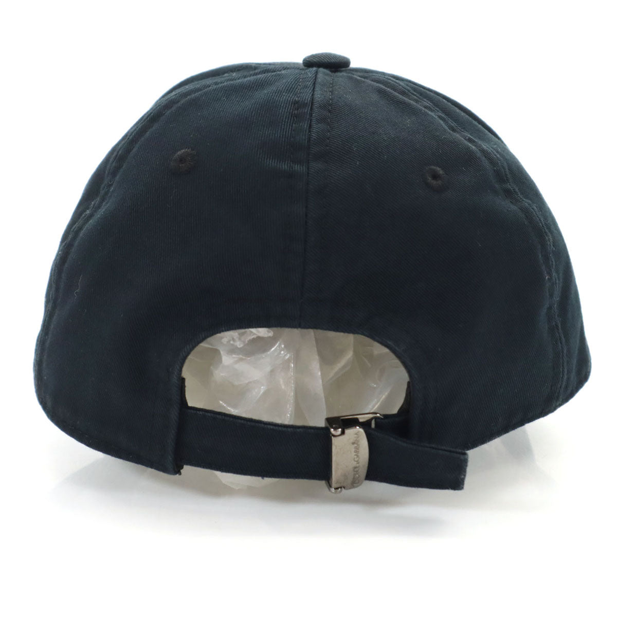 DOLCE&GABBANA ドルチェアンドガッバーナ イタリア製 キャップ 57 ブラック系 帽子 メンズ