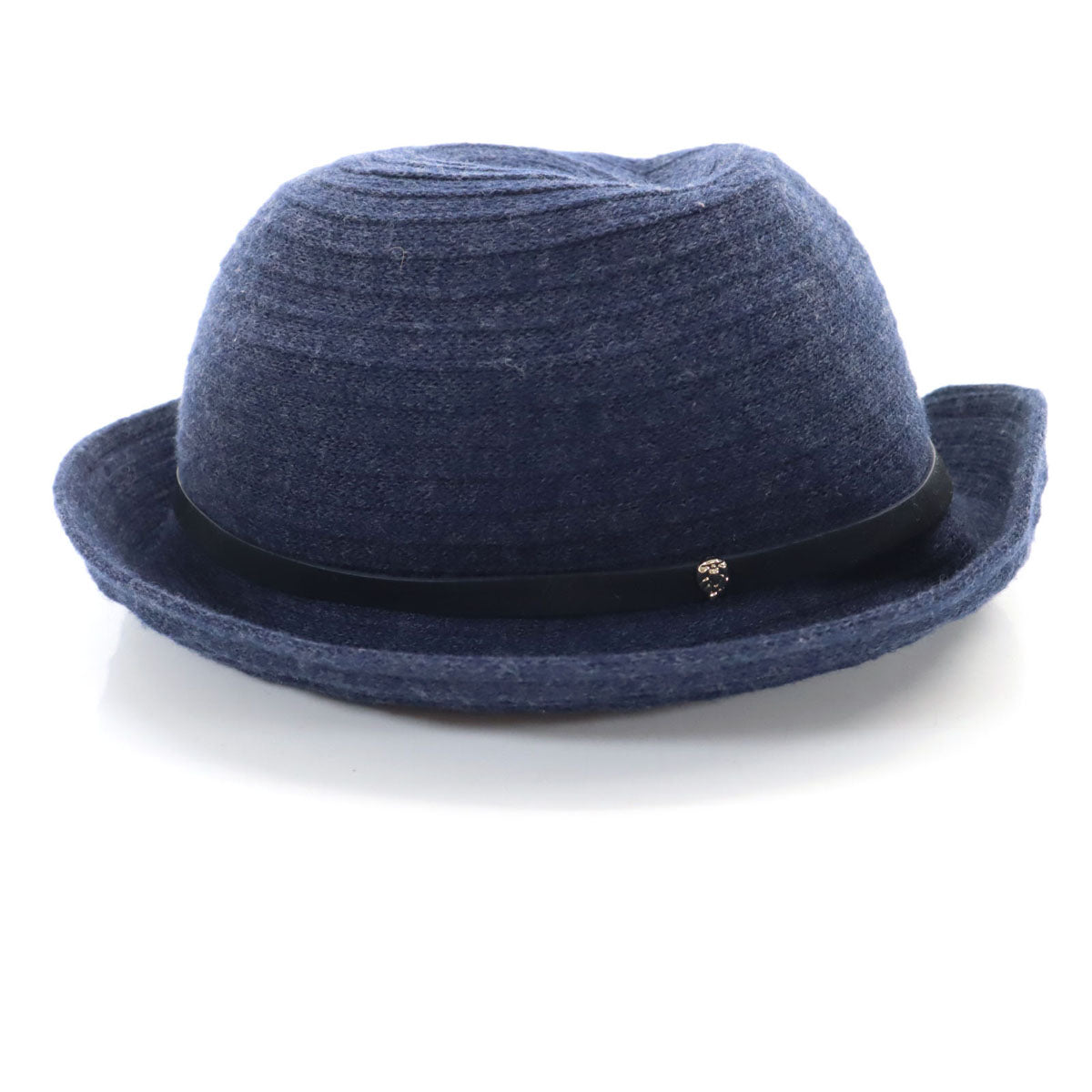 HELEN KAMINSKI ヘレンカミンスキー ウール ハット ONE SIZE ネイビー 帽子 レディース