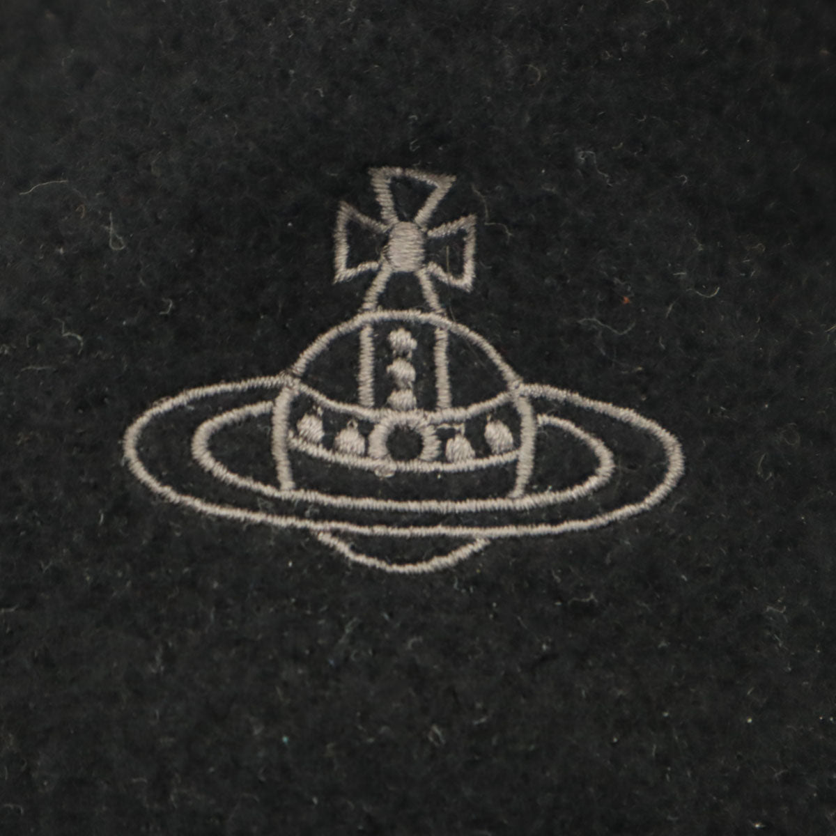 Vivienne Westwood ヴィヴィアンウエストウッド 日本製 ウール ハット S-M ブラック 帽子 レディース