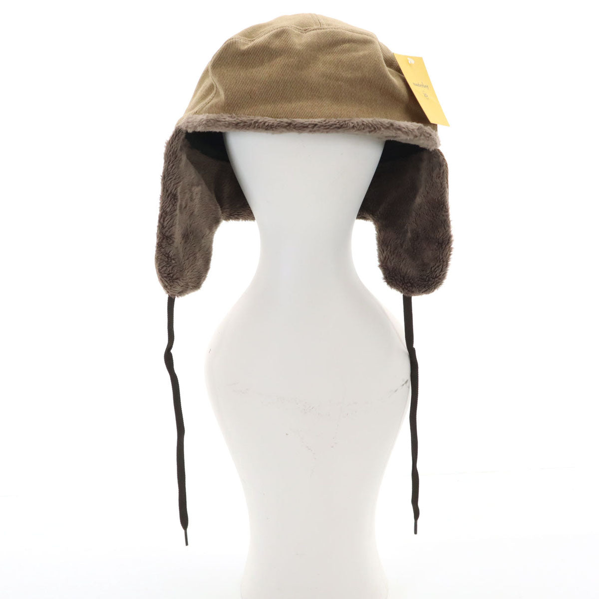 未使用 masterkey マスターキー フライト キャップ FREE ベージュ 帽子 メンズ