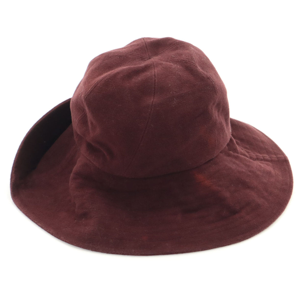 Vivienne Westwood ACCESSORIES ヴィヴィアンウエストウッド アクセサリーズ 日本製 モールスキン ハット ボルドー 帽子 レディース