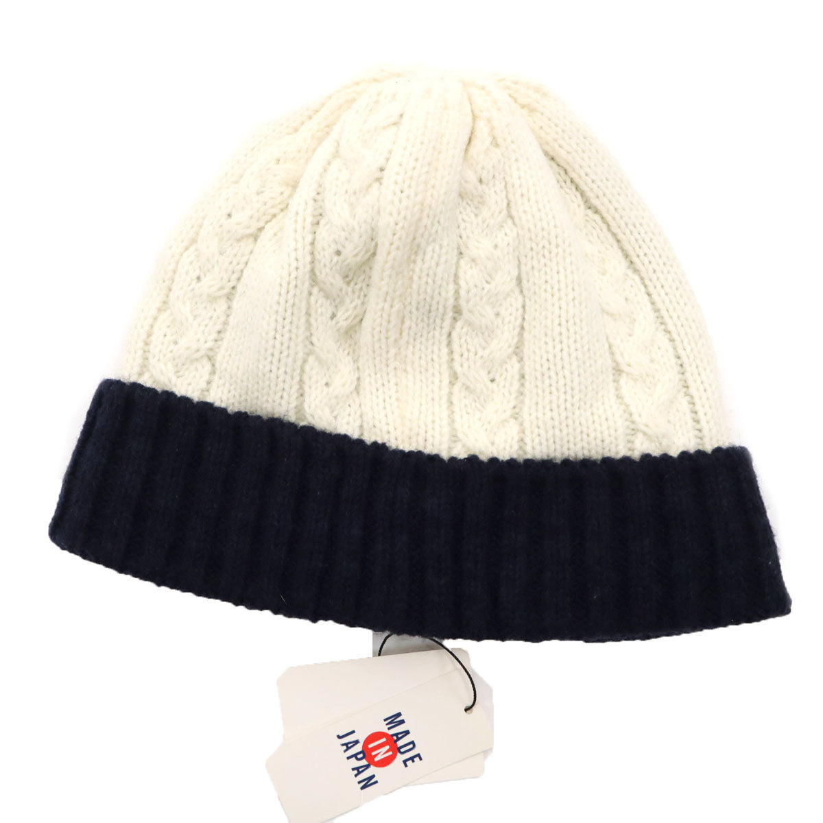 未使用 PEARLY GATES パーリーゲイツ 30周年記念 日本製 ニットキャップ FREE ホワイト メンズ