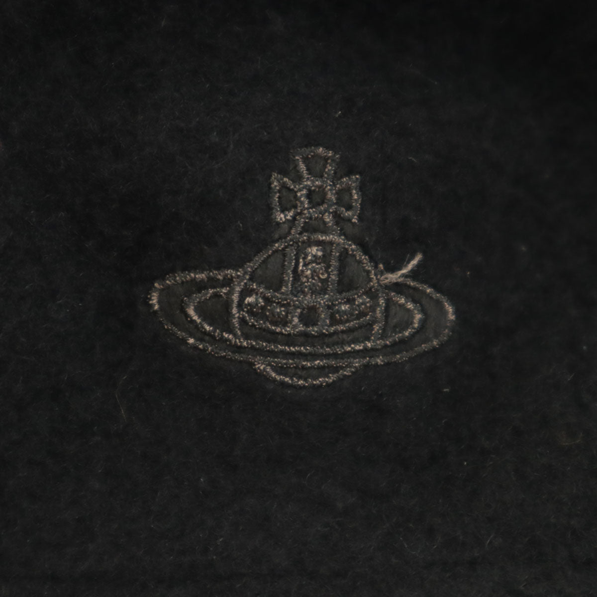 Vivienne Westwood ヴィヴィアンウエストウッド 日本製 ベレー帽 S-M ブラック レディース
