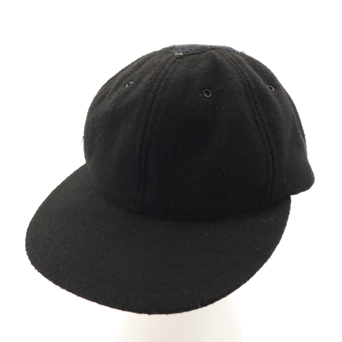 C.E シーイー ウールブレンド キャップ ブラック 帽子 メンズ