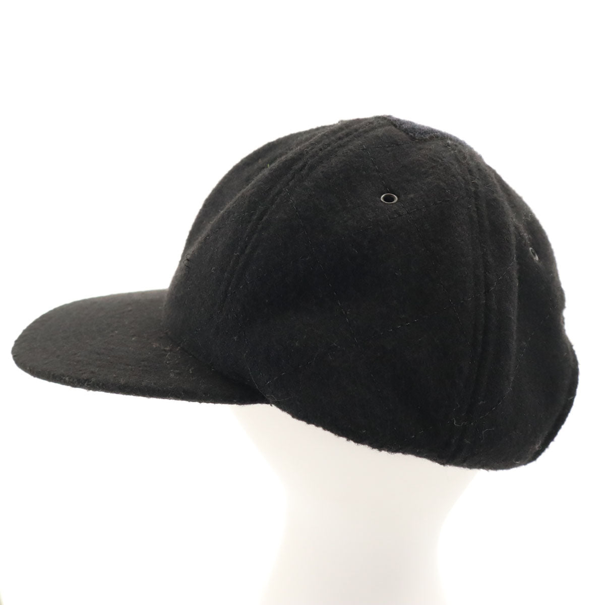 C.E シーイー ウールブレンド キャップ ブラック 帽子 メンズ