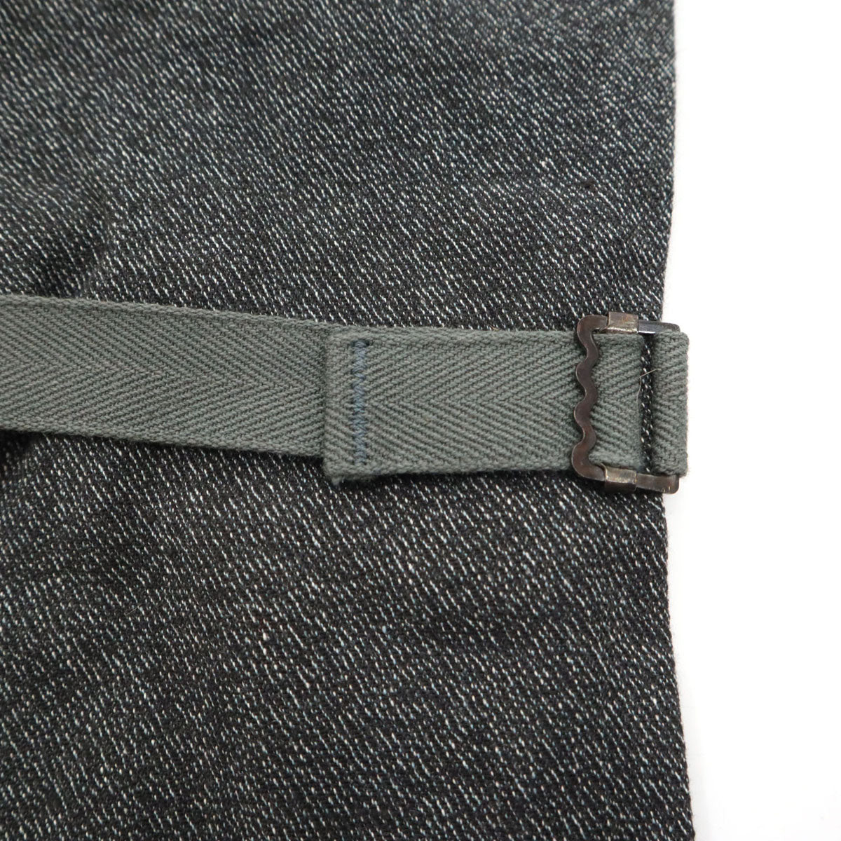 美品 SWISS ARMY スイス軍 デニムミトン グローブ 手袋 グレー ミリタリー メンズ