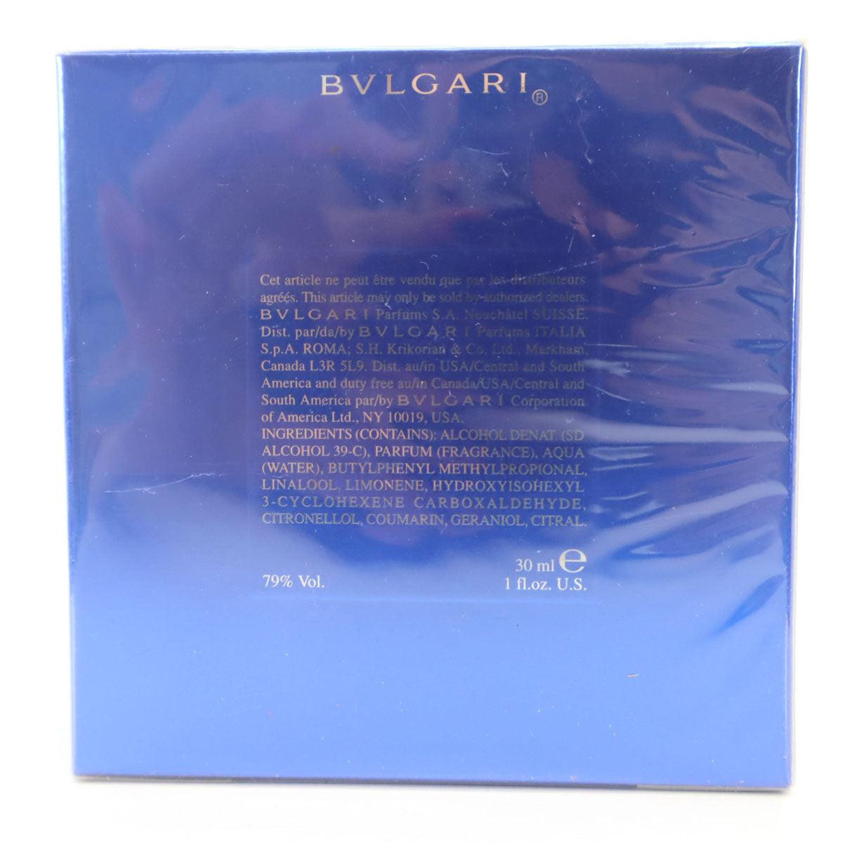 BVLGARI ブルガリ ブルー プルーオム オードトワレ 香水 フレグランス メンズ
