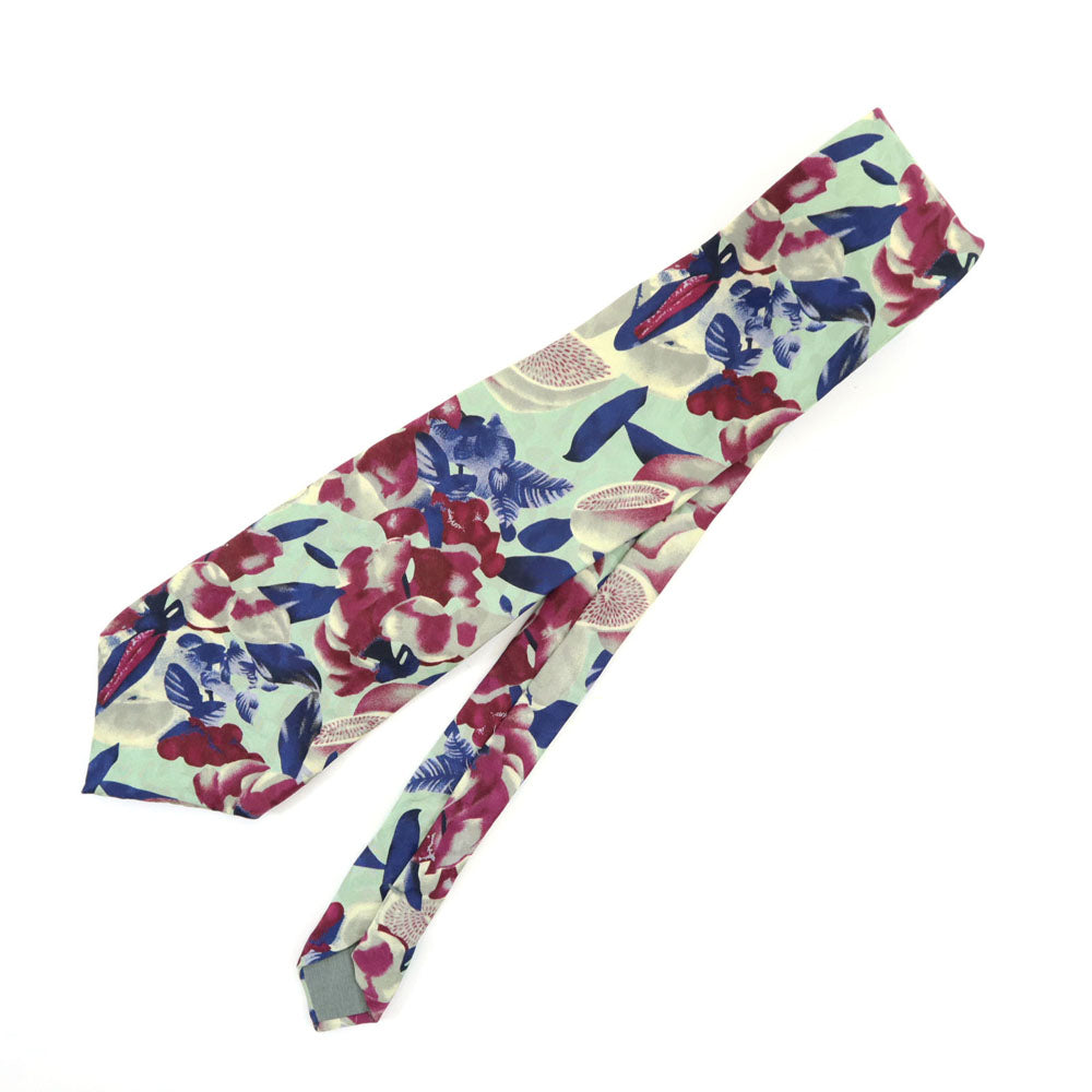 KENZO ケンゾー シルク 花柄 ネクタイ メンズ