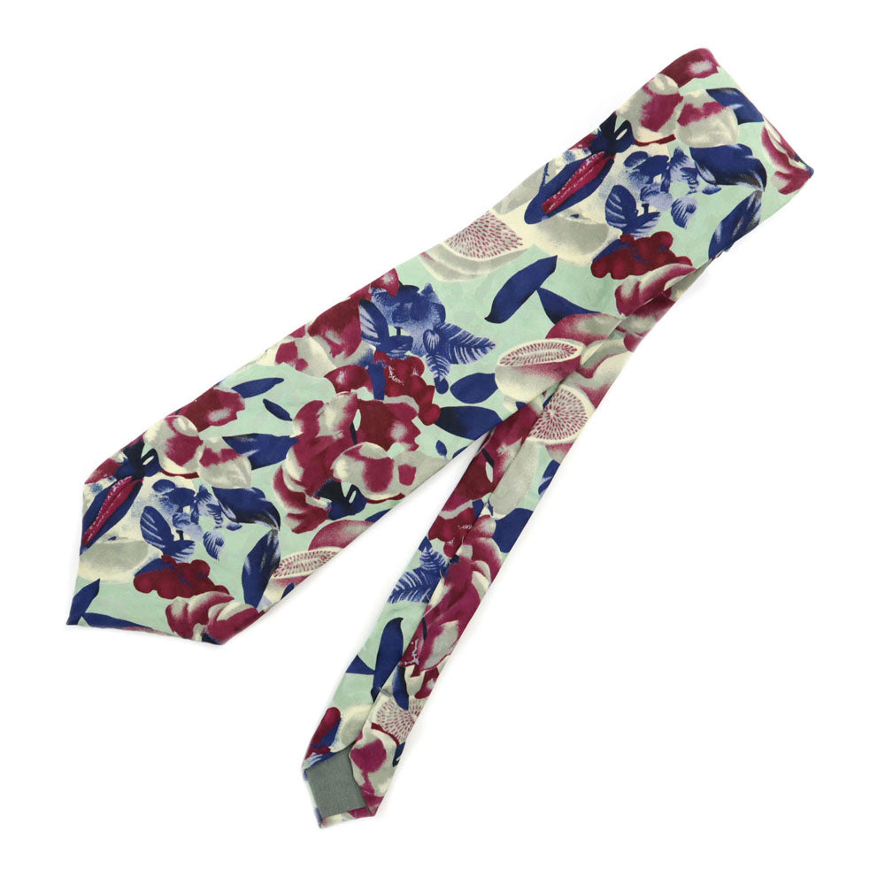 KENZO ケンゾー シルク 花柄 ネクタイ メンズ
