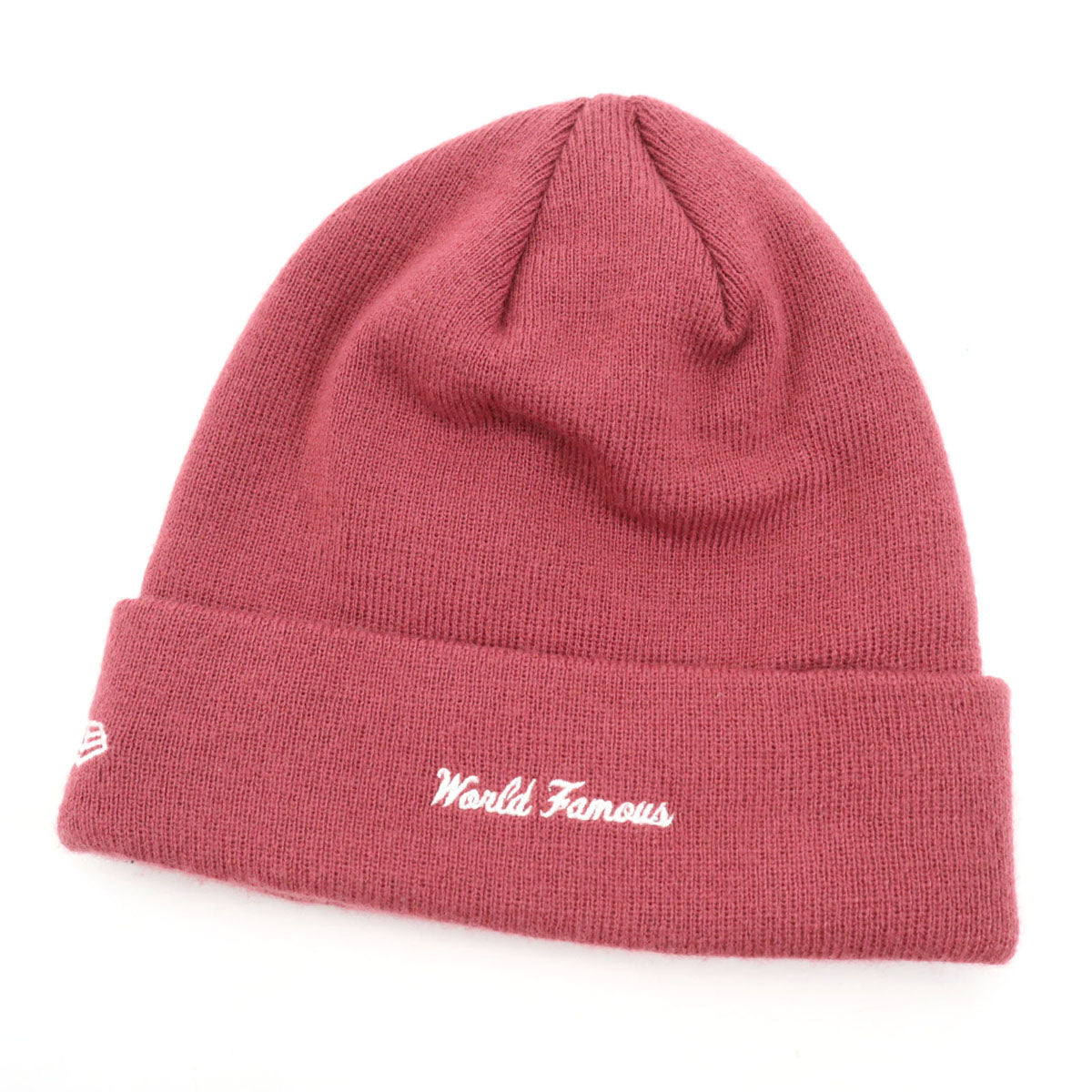 Supreme シュプリーム NEWERA ニューエラ コラボ ビーニー ニットキャップ ワインレッド メンズ