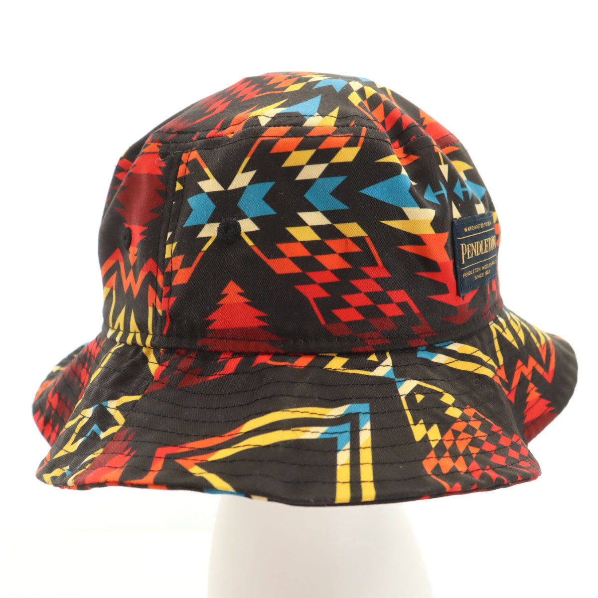 NEW ERA ニューエラ Pendleton ペンドルトン コラボ アドベンチャーライト ハット L-XL ブラック 帽子 メンズ