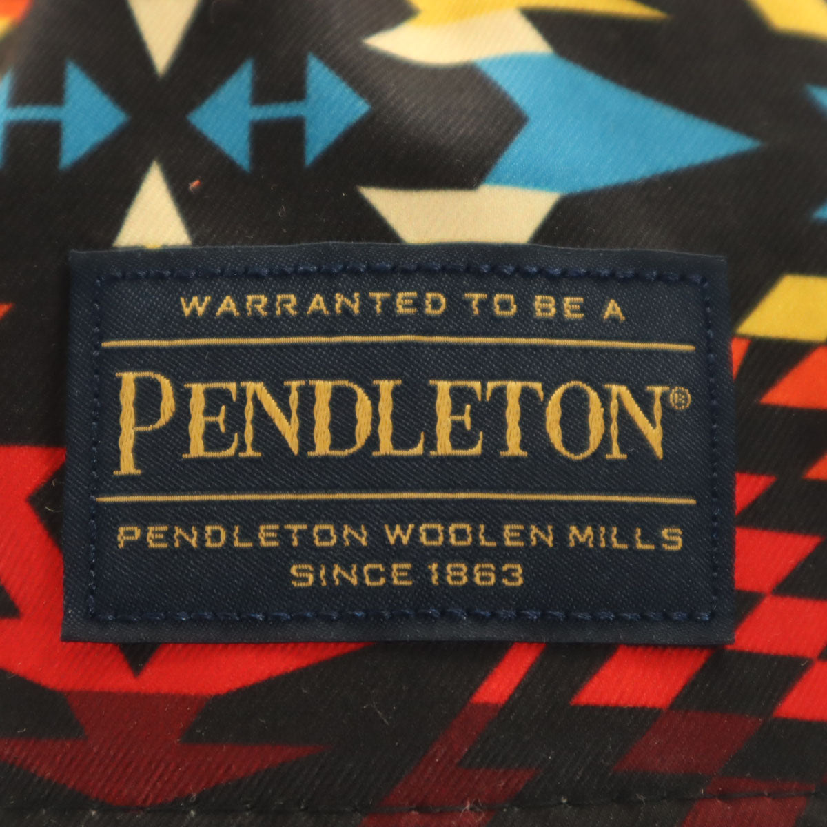 NEW ERA ニューエラ Pendleton ペンドルトン コラボ アドベンチャーライト ハット L-XL ブラック 帽子 メンズ
