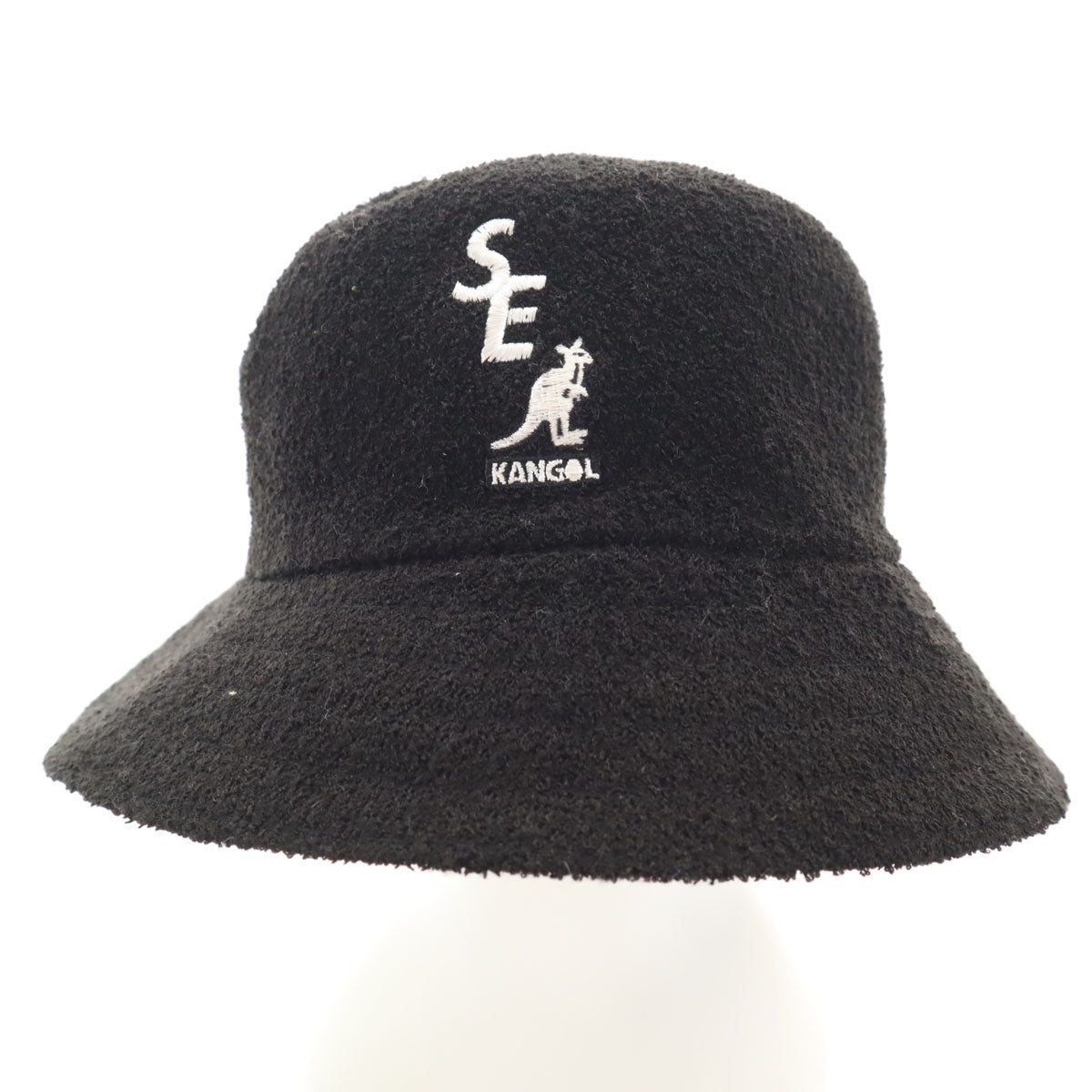 未使用 WIND AND SEA ウィンダンシー KANGOL カンゴール コラボ バケット ハット L ブラック 帽子 メンズ