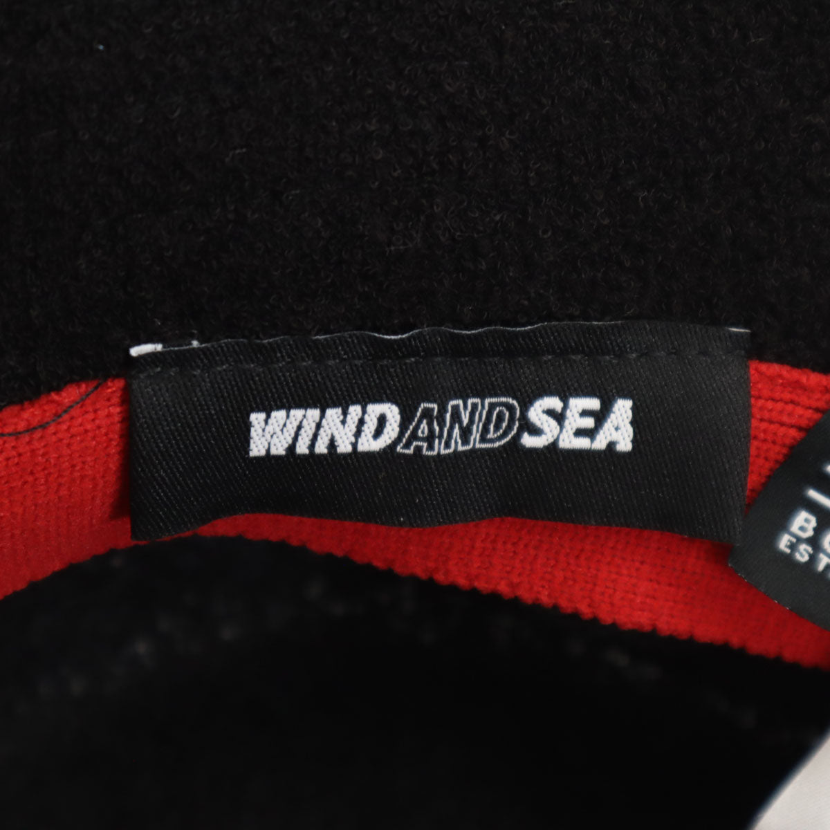 未使用 WIND AND SEA ウィンダンシー KANGOL カンゴール コラボ バケット ハット L ブラック 帽子 メンズ