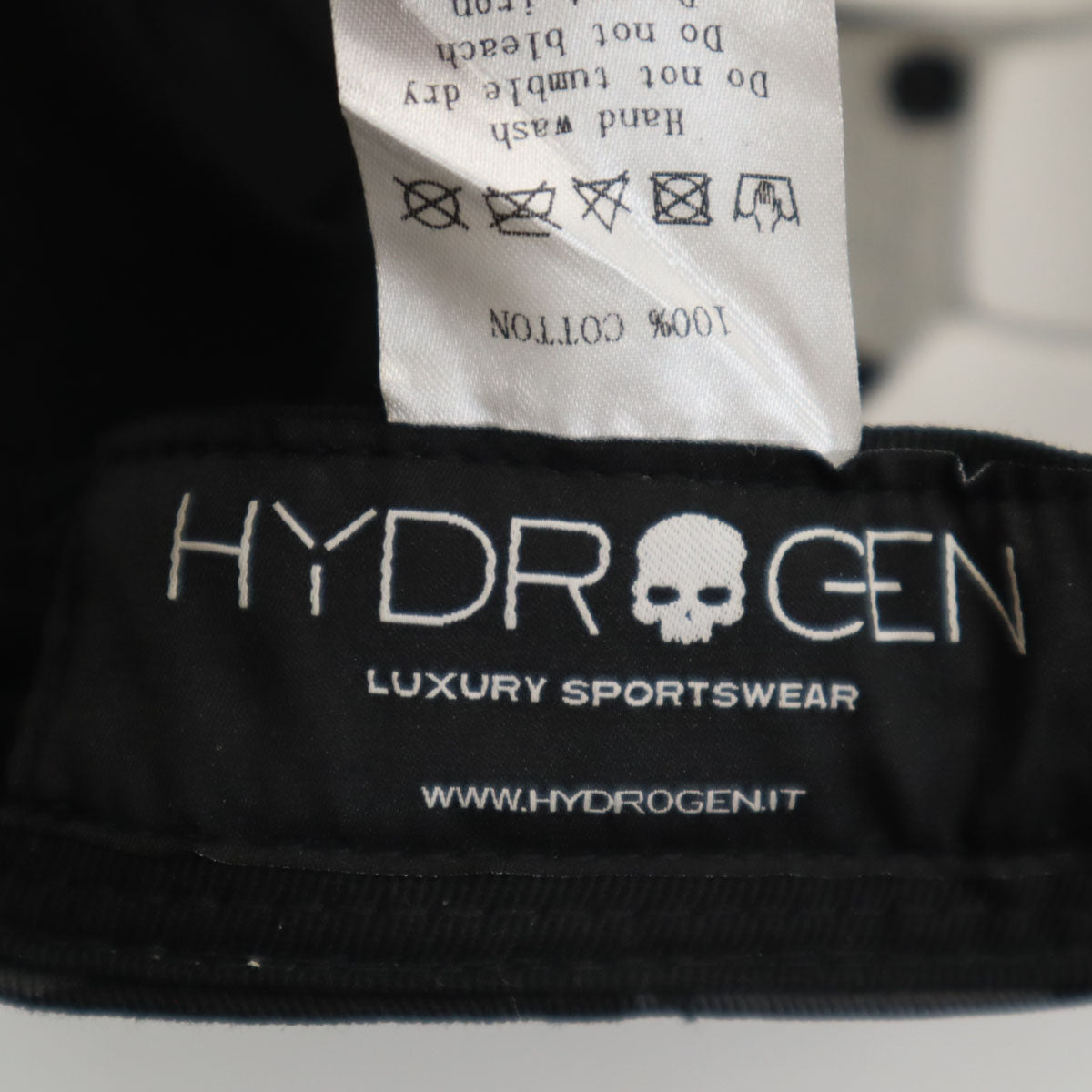 未使用 HYDROGEN ハイドロゲン カモフラ柄 キャップ チャコール 帽子_ユニセックス メンズ