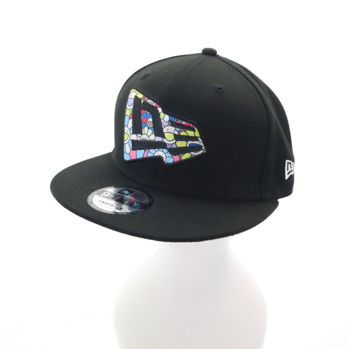 NEW ERA ニューエラ 村上隆 コラボ 9FIFTY キャップ S/M ブラック スナップバック メンズ