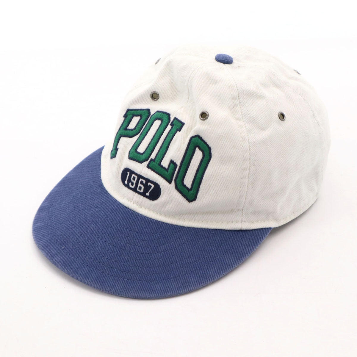 POLO RALPH LAUREN ポロラルフローレン キャップ ONE SIZE ホワイト 帽子 メンズ