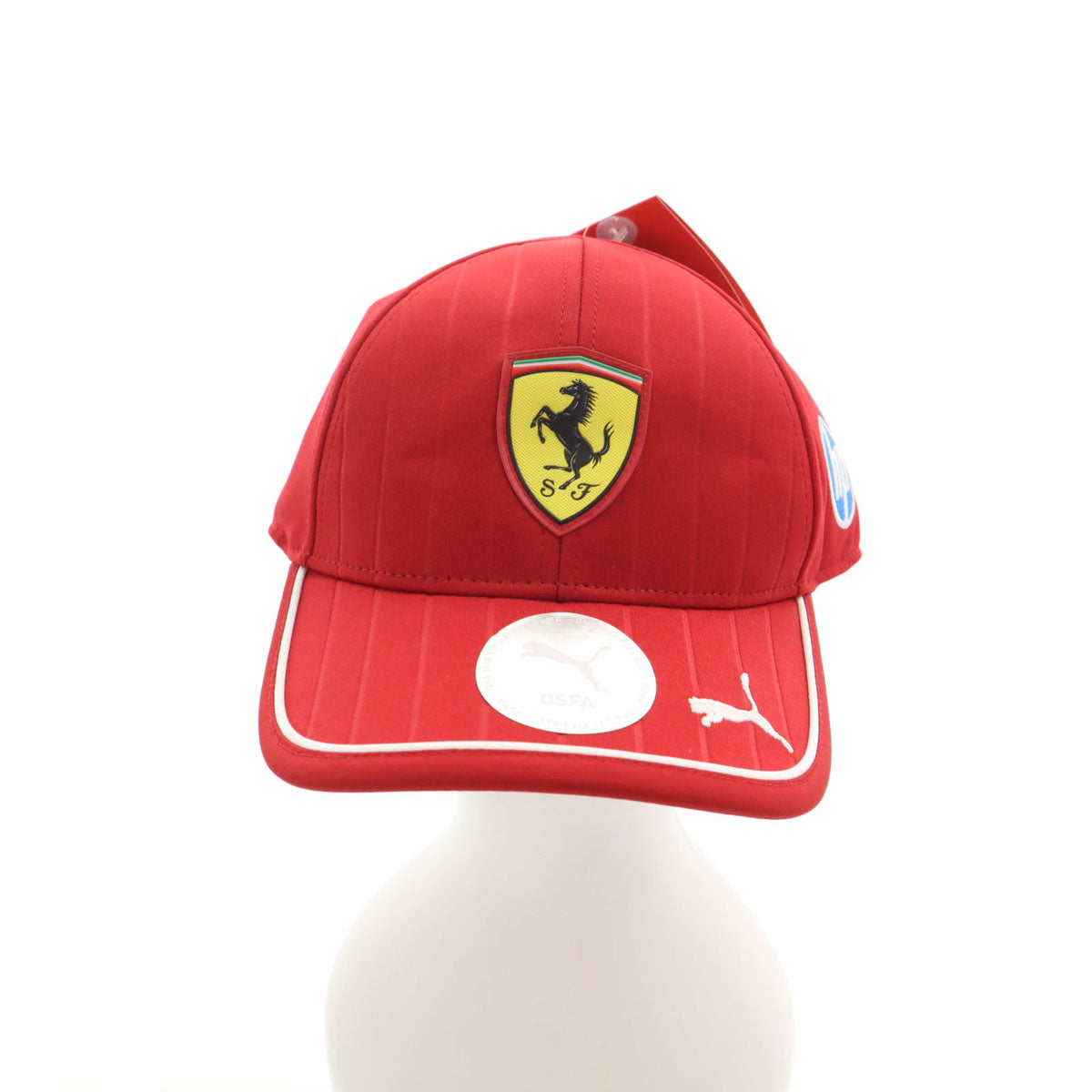 未使用 PUMA プーマ Ferrari フェラーリ コラボ ハミルトン キャップ OSFA レッド 帽子 メンズ