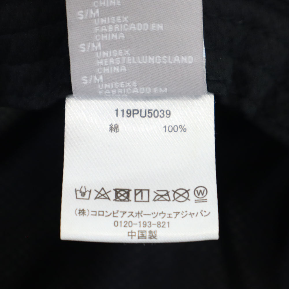 Columbia コロンビア アウトドア チェック柄 ハット S/M 赤系 メンズ