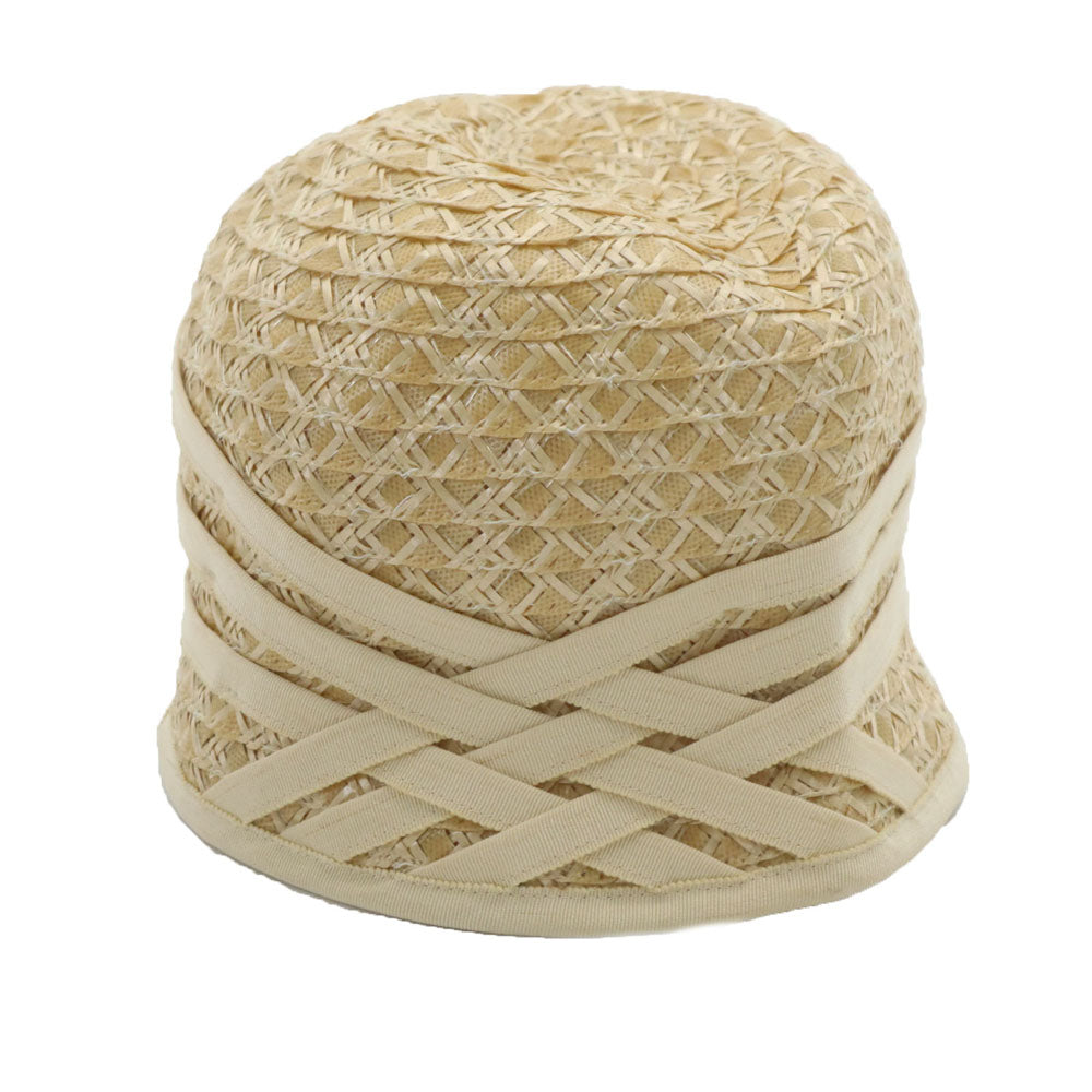 ジャマンピュエッシュ フランス製 麦わら ハット 58 ベージュ系 JAMINPUECH レディース