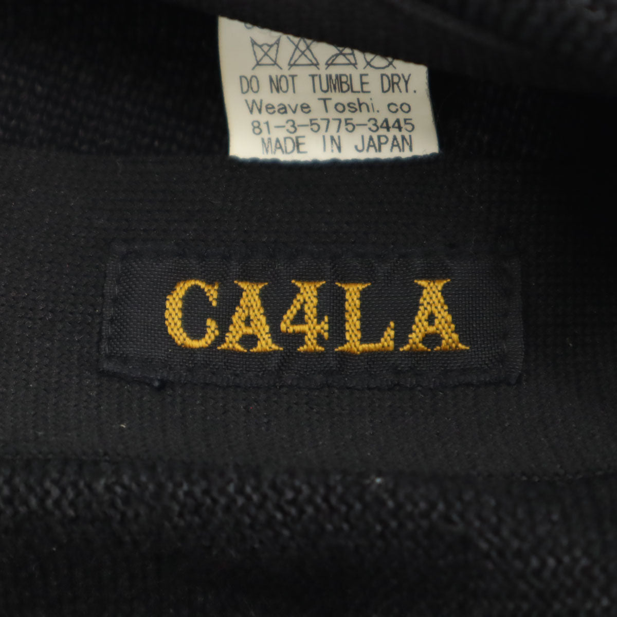 CA4LA カシラ 日本製 ベレー帽 ブラック レディース