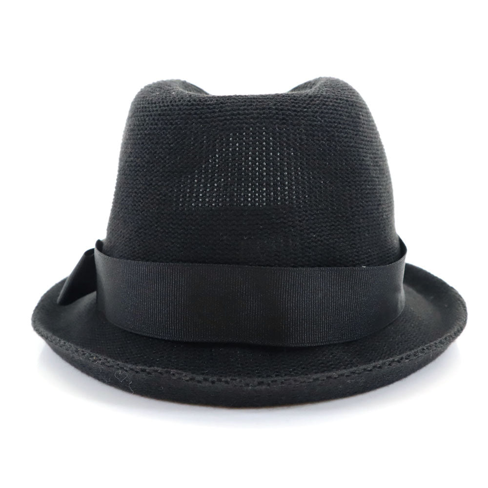 ファズ ハット ブラック FUZZ 中折れ帽 レディース