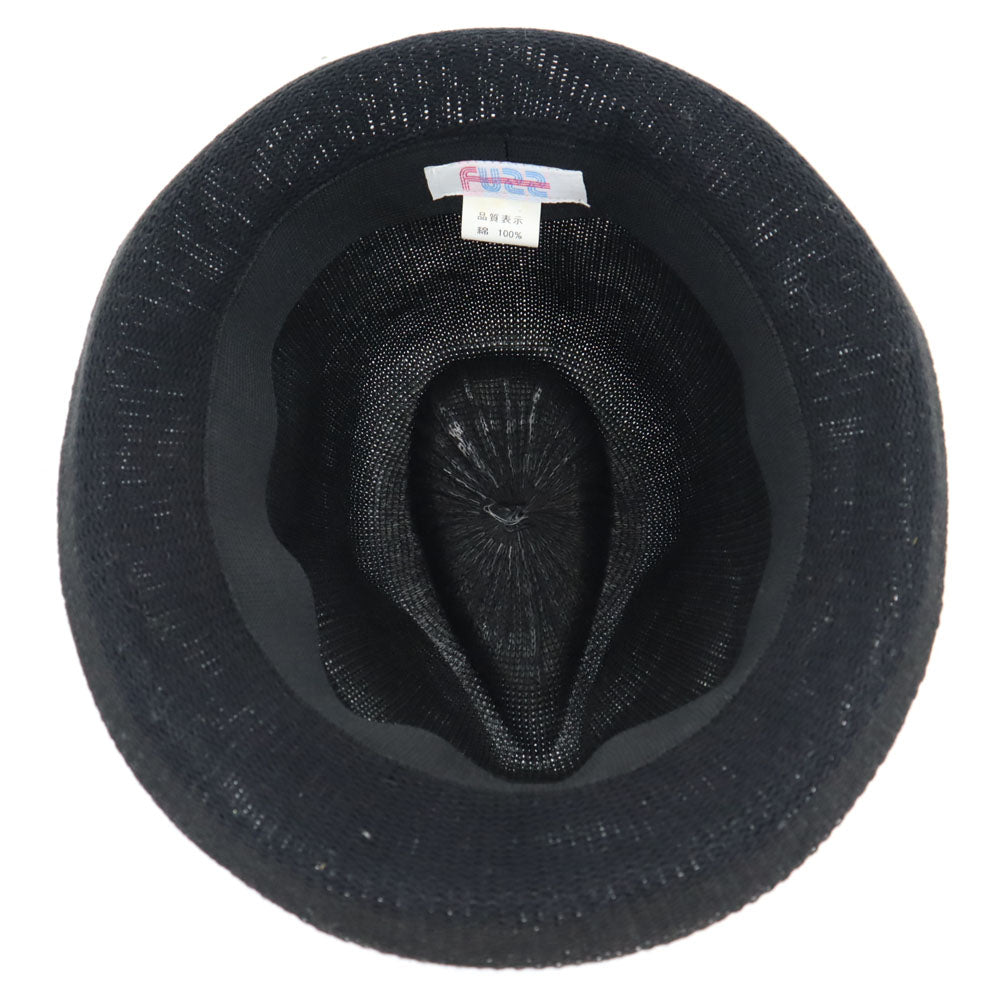 ファズ ハット ブラック FUZZ 中折れ帽 レディース