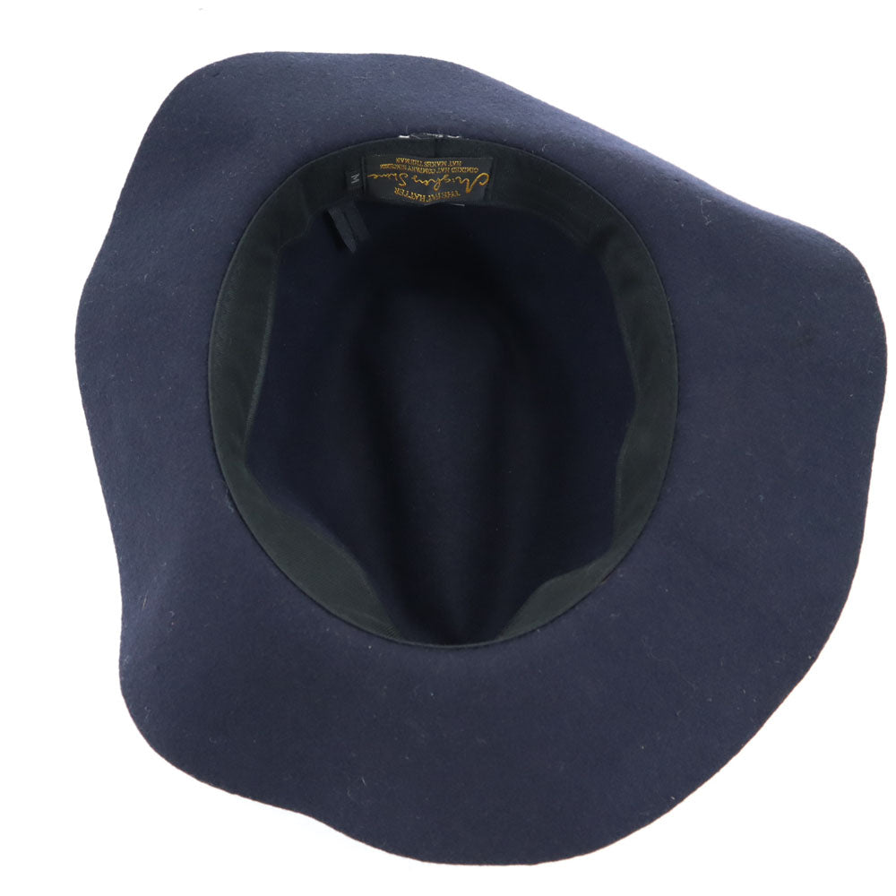 マイティシャイン 日本製 ウール ハット M(58cm) ネイビー Mighty Shine レディース