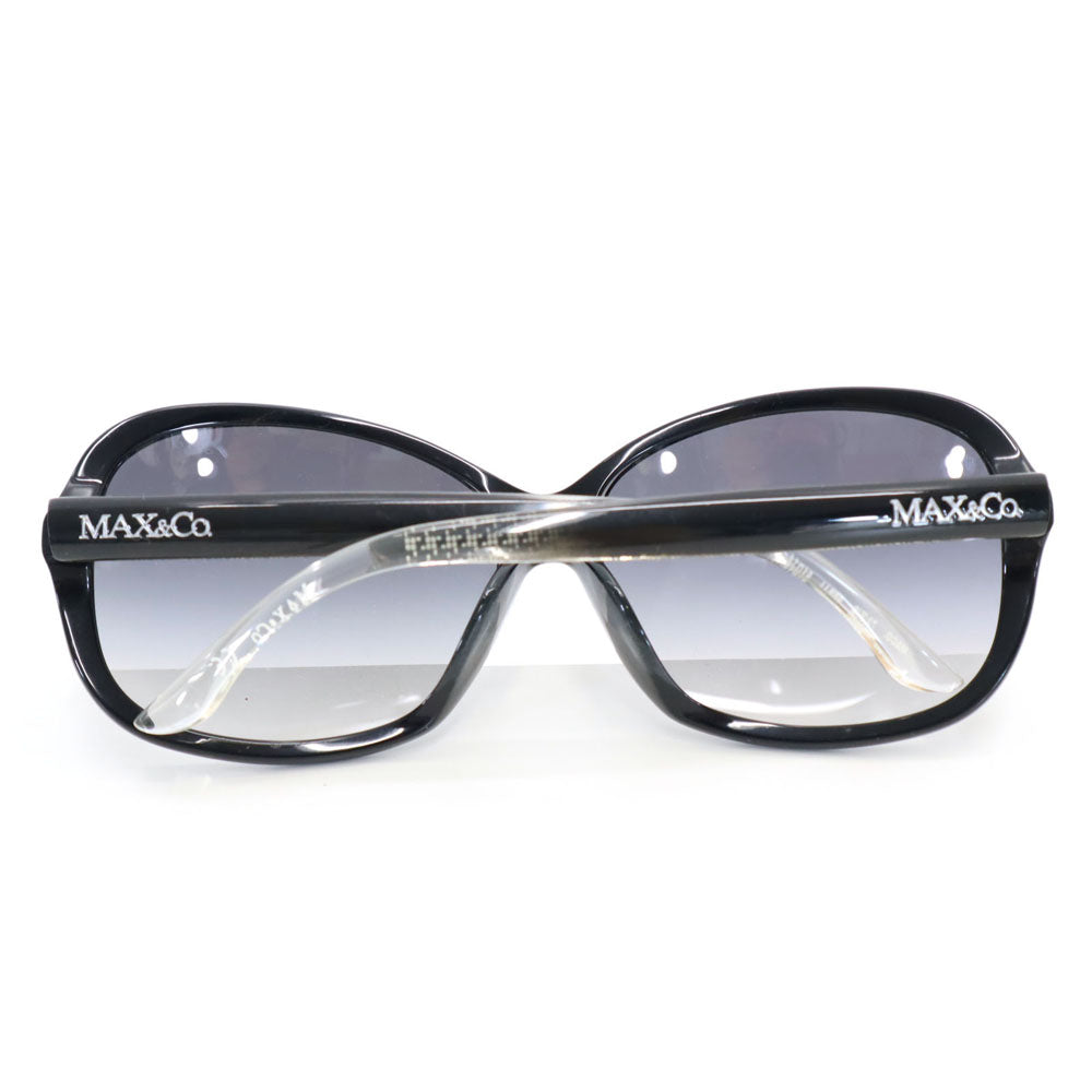 マックスアンドコー サングラス ブラック系 MAX&CO 807JJ ケース付き レディース