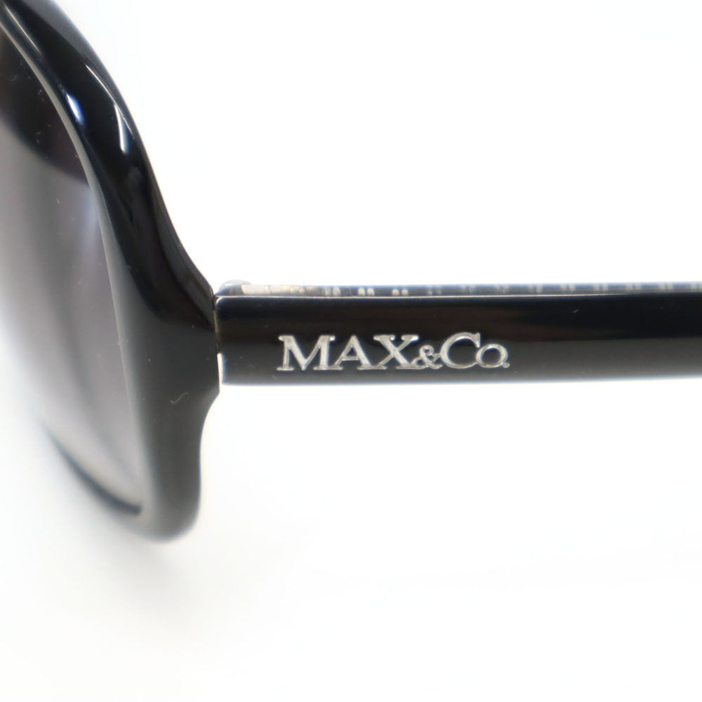 マックスアンドコー サングラス ブラック系 MAX&CO 807JJ ケース付き レディース