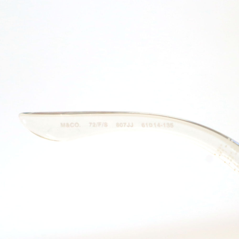 マックスアンドコー サングラス ブラック系 MAX&CO 807JJ ケース付き レディース